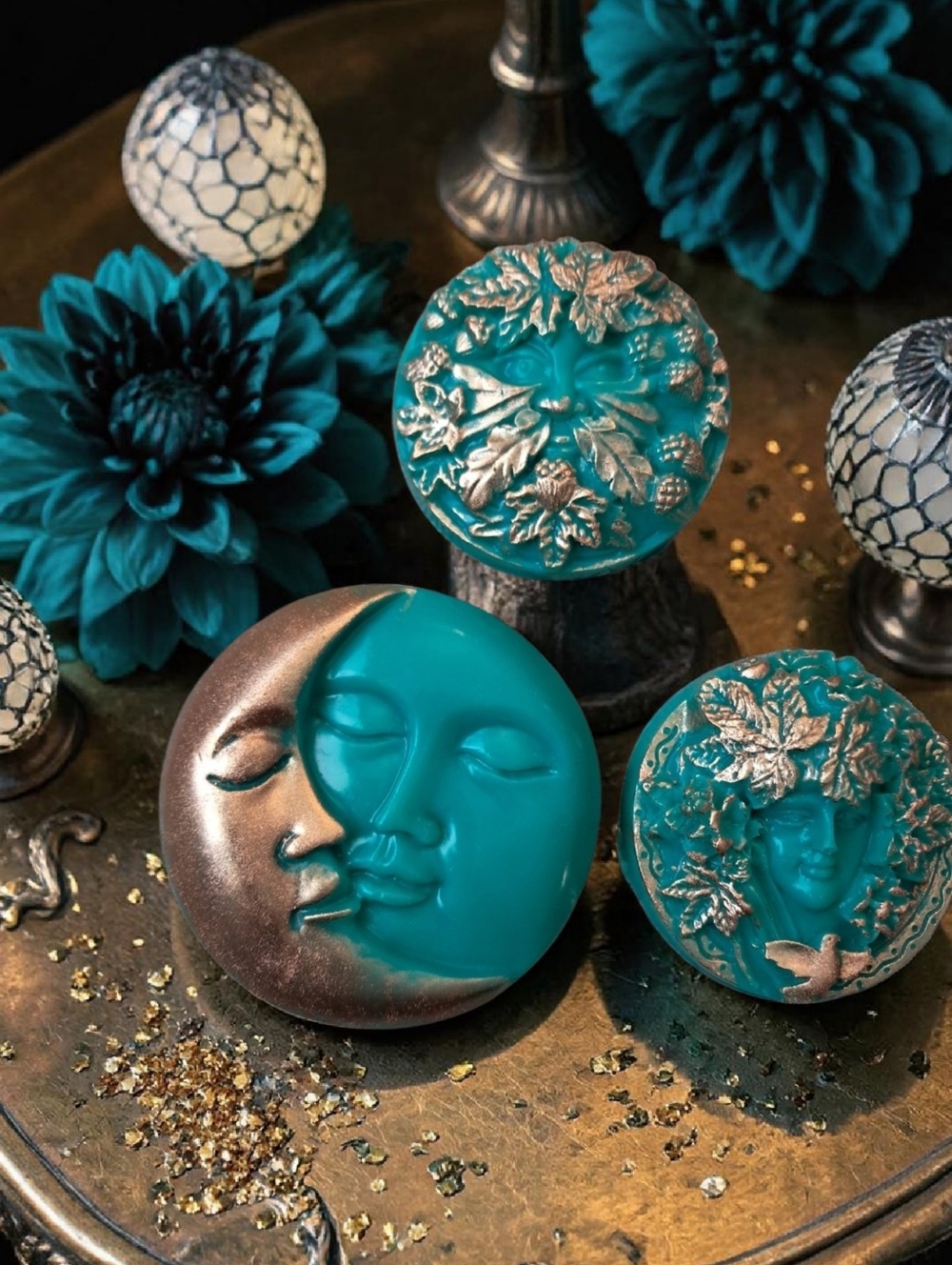 Hand crafted, Wicked Worthy Wax, Green is magic Soap Set - Picture 5 of 5